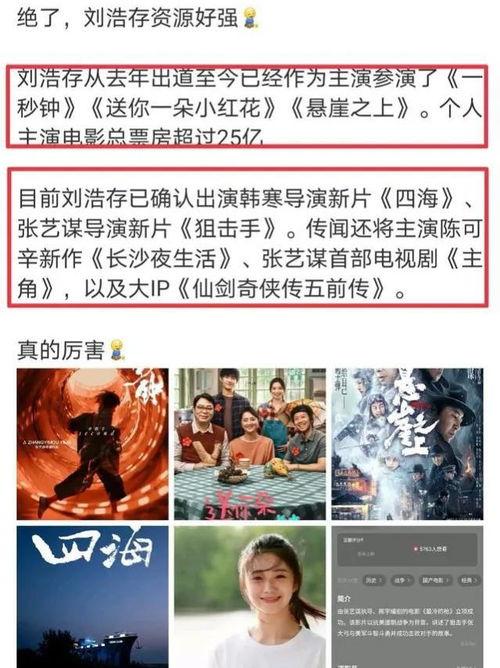 刘浩存最新爆料,揭秘娱乐圈背后的真实故事
