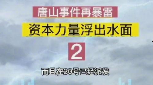 唐山其它爆料案件最新,揭开背后惊人真相 第3张 唐山其它爆料案件最新,揭开背后惊人真相 第3张